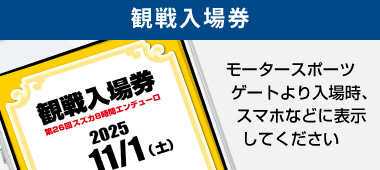 観戦入場券